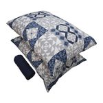 Jogo_Cama_Casal_Doce_Vida_Cali_Azul_Profundo_30cm_3_Peças_Ref.0310309CLAZP_Portallar