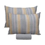 Jogo_Cama_Casal_Doce_Vida_Caracas_Cinza_30cm_3_Peças_Ref.0310309CRCZ_Portallar