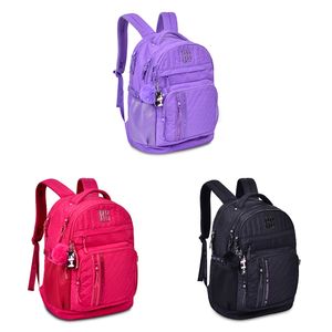Mochila Juvenil de Costas Em Crinkle Zíper Rebecca Bonbon Sortida Ref.RB24517 Clio
