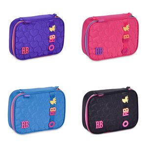 Estojo Box para 36 Lápis Rebecca Bonbon Soft Texturizado Matelassê Sortido RB24542 - Clio