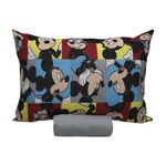 Jogo_Cama_Solteiro_Disney_Mickey_Glasses_Cinza_100%_Algodão_30cm_2_Peças_0310497_-_Portallar