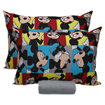 Jogo_Cama_Casal_Disney_Mickey_Glasses_Cinza_100%_Algodão_30cm_3_Peças_0310498_-_Portallar
