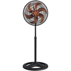 Ventilador de Coluna Turbo Premium 40cm 6 Pás Preto/Bronze 80W 127V Ref.8004 - Ventisol