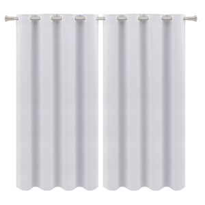 Cortina Corta Luz Soft 100% Poliéster Branco 260x170cm 20598 - BecaDecor