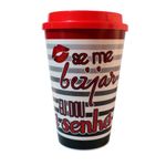 Copo_com_Tampa_Frase_"Se_Me_Beijar"_em_Plástico_650ml_TUR012_-_Turquesa