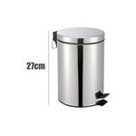 Lixeira_Pedal_Aço_Inox_3_Litros_com_Cesto_Removível_LM0003_-_honeyhome