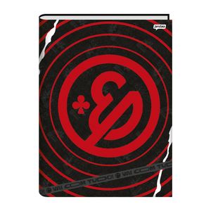 Caderno 1/4 Brochura Capa Dura Enaldinho Sortido 80 Folhas 7449725 - Jandaia