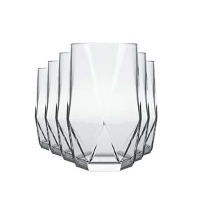 Conjunto 6 Copos Topázio Long Drink 360ml - Nadir