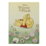 Caderno_Universitário_Espiral_Capa_Dura_Pooh_Flores_1_Matéria_80_Folhas_Ref.707180245_Culturama