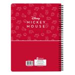 Caderno_Universitário_Espiral_Capa_Dura_Mickey_Pattern_10_Matérias_160folhas_Ref.707190249_Culturama