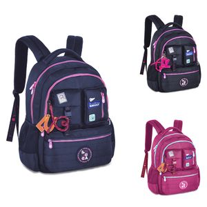 Mochila de Costas Juvenil Luluca Matelassê Sortida LU24636 - Clio