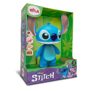 Boneco Stitch 24cm Articulado Com Comidinhas 1288 - Elka