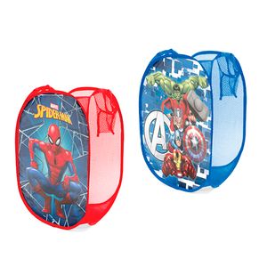 Cesto Organizador Dobrável Marvel Sortido 35x35x58cm DIS0347 Disney