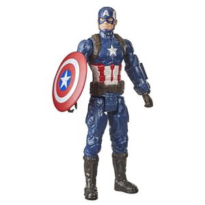 Figura Avengers 12" Titan Hero Capitão América F1342 - Hasbro