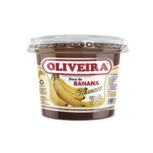 Doce de Banana Cremoso Pote 400g 130 - Oliveira