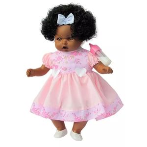 Boneca Angelina Negra 62 Frases 212 - Milk