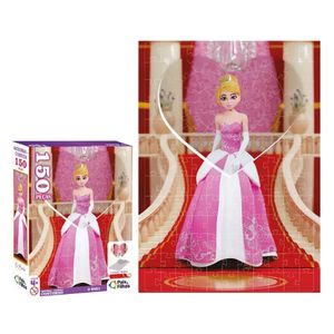 Quebra-Cabeça Contorno O Baile Premium Cartonado Colorido 150 Peças 790738 - Pais & Filhos