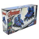 Patins_Inline_4_Rodas_Com_Led_Vingadores_32_A_35_Ref.DI0010_BBR_Toys