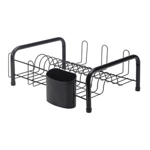 Escorredor de Louça 13 Pratos Aço Preto 45,5x43x44cm PR500 - Utimil