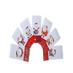 Pano de Prato Bordado Natal BN1 100% Algodão Sortido 68x48cm Ref.70 - Auto Estima