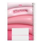 Caderno_1/4_Espiral_Capa_Dura_Nice_Cream_Sortido_80_Folhas_Ref.3169382_Foroni