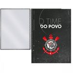 Caderno_Universitário_Espiral_Capa_Dura_Corinthians_10_Matérias_160_Folhas_Ref.3388769_Foroni
