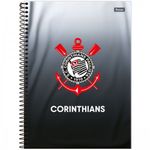 Caderno_Universitário_Espiral_Capa_Dura_Corinthians_15_Matérias_240_Folhas_Ref.3388777_Foroni