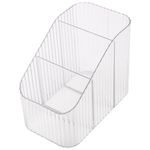 Porta_Acessórios_Com_3_Divisórias_Plástico_Transparente_14,5x9x12cm_Ref.LM2521_honeyhome