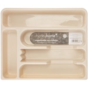Organizador Para Talheres Plástico 29,5x24x4,5cm LM2332 - honeyhome