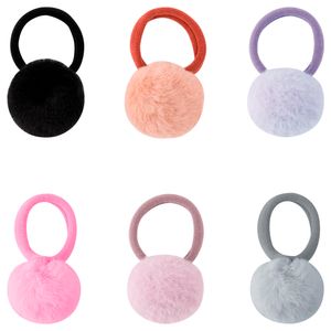Kit Elásticos Para Cabelo Pompom Poliéster Sortido 2 Peças 4cm LM2825 - honeyhome