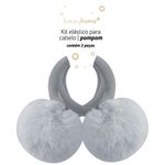 Kit_Elásticos_Para_Cabelo_Pompom_Poliéster_Sortido_2_Peças_4cm_Ref.LM2825_honeyhome