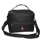 Bolsa_Térmica_Corinthians_Oxford_Preto_Capacidade_12_Litros_Ref.CORBOLTERM12LTRS_Amora_Brindes