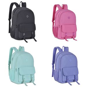 Mochila de Costas Juvenil Bolso Frontal Fechos de Engate Nylon Soft Sortido CG24596 - Clio Style