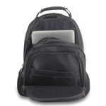Mochila_de_Costas_Executiva_Bolsos_Frontais_Poliéster_Preto_Ref.CR24686_Clio_Style