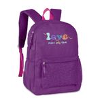 Mochila_de_Costas_Juvenil_Love_More_Self_Bolso_Frontal_Poliéster_Sortido_Ref.MF24589_Clio_Style