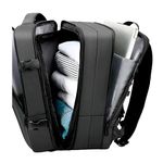 Mochila_de_Costas_Executiva_Notebook_E_Bagagem_de_Mão_Poliéster_Preto_Ref.ML24657_Clio_Style
