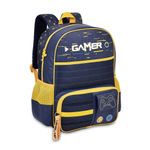 Mochila_de_Costas_Infantil_Gamer_Level_Up_Poliéster_Com_Neoprene_Sortido_Ref.VD24529J_Clio_Style