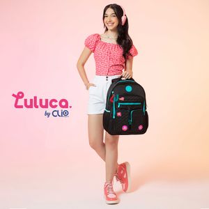 Mochila de Costas Juvenil Luluca Nylon Sortida LU24088 - Clio