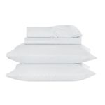 Jogo_Cama_Casal_Imperialle_100%_Algodão_Branco_4_Peças_-_Yohana