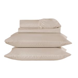 Jogo de Cama Solteiro Imperialle 100% Algodão Avelã 3 Peças 1320116 - Yohana