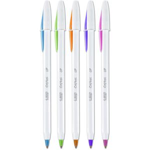 Caneta Cristal Up Fashion Blister com 5 Unidades Cores Sortidas 930006 - Bic