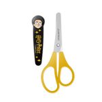 Tesoura_Escolar_Com_Capa_Preta_Estampa_Harry_Potter_Blister_1_Unidade_Ref.10213_Leo&Leo