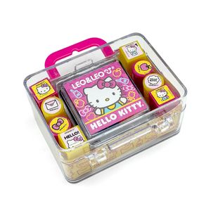 Kit Maletinha com 8 Carimbos Hello Kitty Blister 1 Unidade 92097 - Leo&Leo