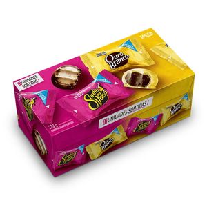 Título: Caixa de Bombom Sonho de Valsa e Ouro Branco Sortidos 220g 1570 - Lacta