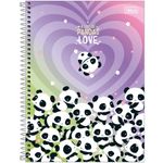 Caderno_Universitário_Espiral_Lovely_Friend_Sortido_1_Matéria_80_Folhas_349348_-_Tilibra