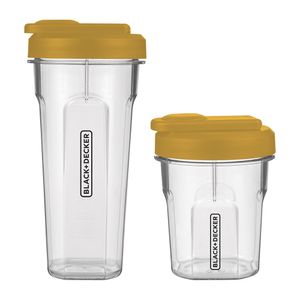 Liquidificador Freestyle 2 Copos Inox 300ml E 600ml 300w 127v Ref.LP320BR Black & Decker