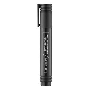 Marcador Permanente Recarregável Preto 900272 - Bazze
