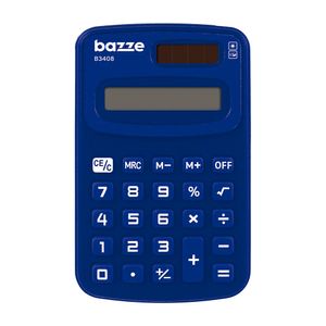 Mini Calculadora de Bolso B3408 8 Dígitos Color Office Azul 906342 - Bazze