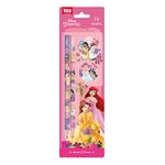 Kit_Escolar_Princesas_(2_Lápis/_1_Apontador/_1_Borracha)_Cartela_Com_4_Peças_Ref.905833_Tris