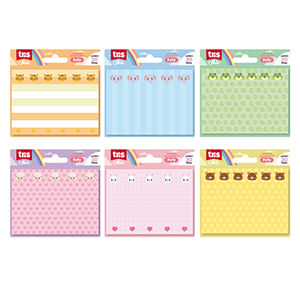 Notas Autoadesivas 100mmx75mm 907554 Holic Fofy Sortida 30 Folhas - Tris